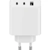 Cargador USB Xiaomi 67W 2C1A GaN 2xUSB C 1xUSB A Blanco