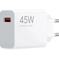 Cargador USB Xiaomi 45W Turbo Charging Power Adapter Type A Blanco