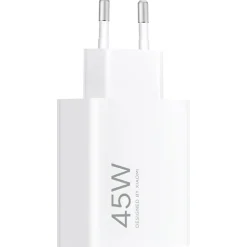 Cargador USB Xiaomi 45W Turbo Charging Power Adapter Type A Blanco