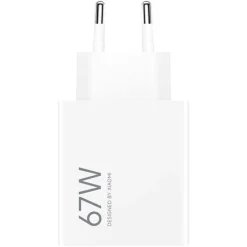 Cargador Xiaomi 67W HyperCharge Power Adapter (1xUSB-A) Blanco