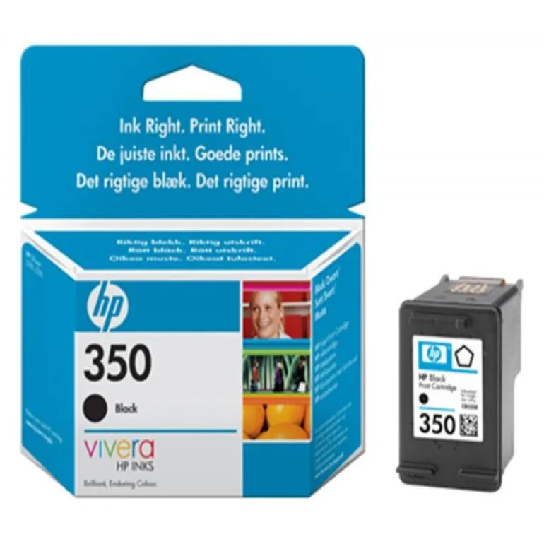 Cartucho HP CB335E Nº350 - Negro