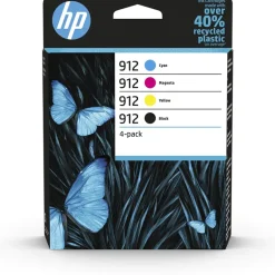 Cartucho Tinta HP 912 Multipack Negro Magenta Cian Amarillo
