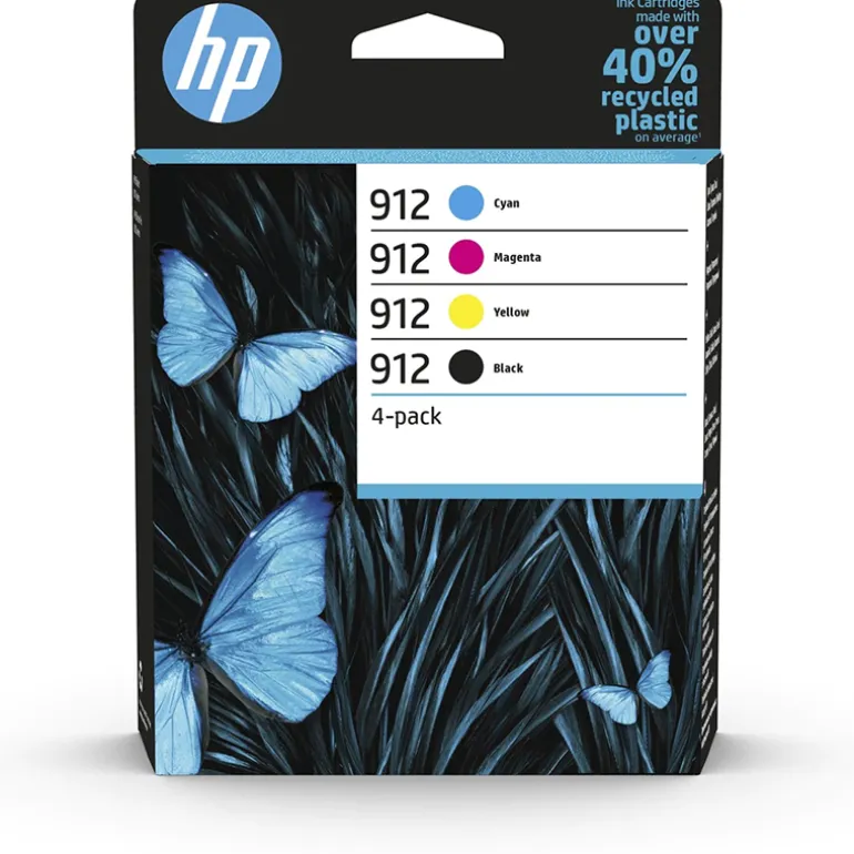 Cartucho Tinta HP 912 Multipack Negro Magenta Cian Amarillo