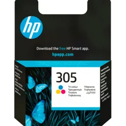 Cartucho Tinta HP Original 305 Tri-Color