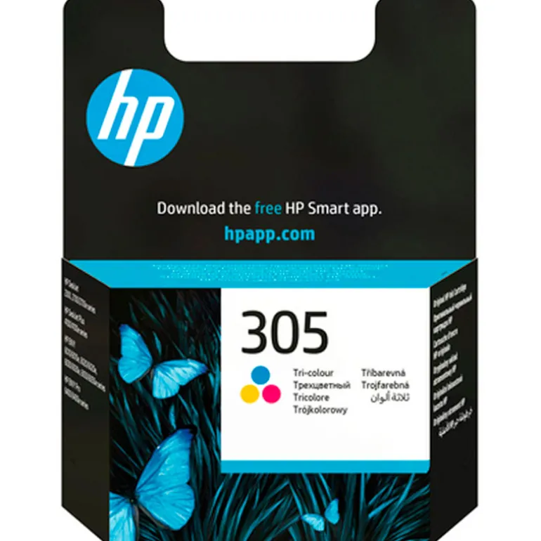 Cartucho Tinta HP Original 305 Tri-Color