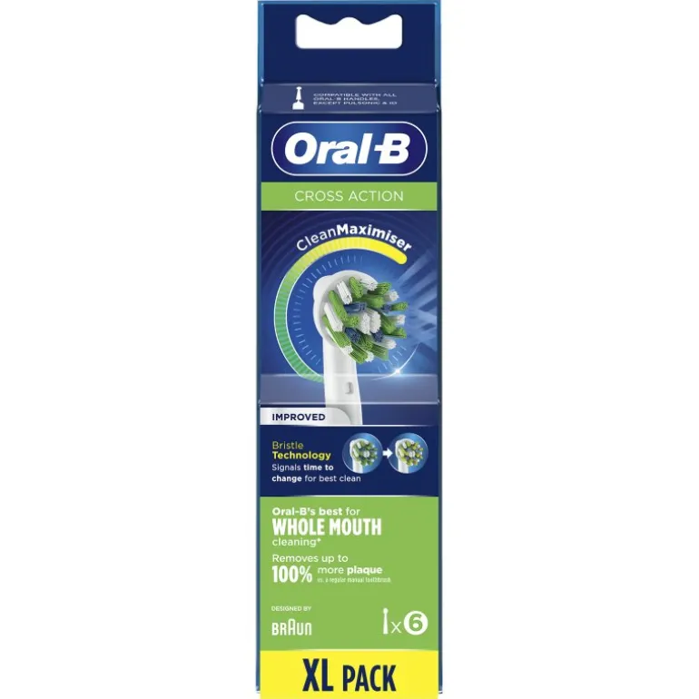 Cepillo Dientes Braun Oral-B Cabezal Recambio Pack 6