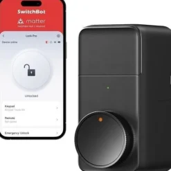 Cerradura Inteligente SwitchBot Lock Pro Inalámbrico Negro