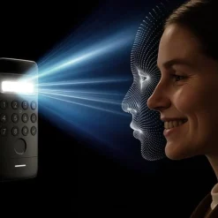 Cerradura Inteligente SwitchBot Lock Ultra VISION Combo Inalámbrico Negro