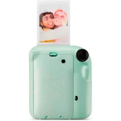 Cámara Instantánea Fujifilm Mini Instax 12 con Autoexposición Verde Menta