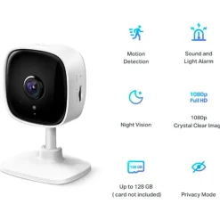 Cámara Videovigilancia TP-Link TC60 Wi-Fi De Seguridad Para El Hogar