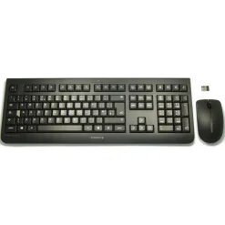 Combo Teclado/Ratón Cherry DW3000 Teclado + Ratón Inalámbrico Negro (ES)