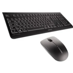Combo Teclado/Ratón Cherry DW3000 Teclado + Ratón Inalámbrico Negro (Inglés)