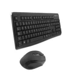 Combo Teclado/Ratón Coolbox Teclado + Ratón Wireless Negro