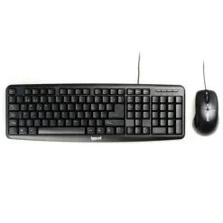 Combo Teclado/Ratón iggual COM-CK-BASIC 800 Dpi Negro