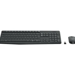 Combo Teclado/Ratón Logitech MK235 Gris