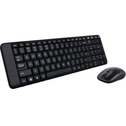 Combo Teclado/Ratón Logitech MK220 Teclado + Ratón Inalámbrico