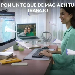 Combo Teclado/Ratón Logitech Signature Slim MK950 Negro