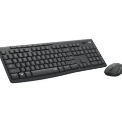 Combo Teclado/Ratón Logitech MK295 Silent Wireless Inalámbricos Negro
