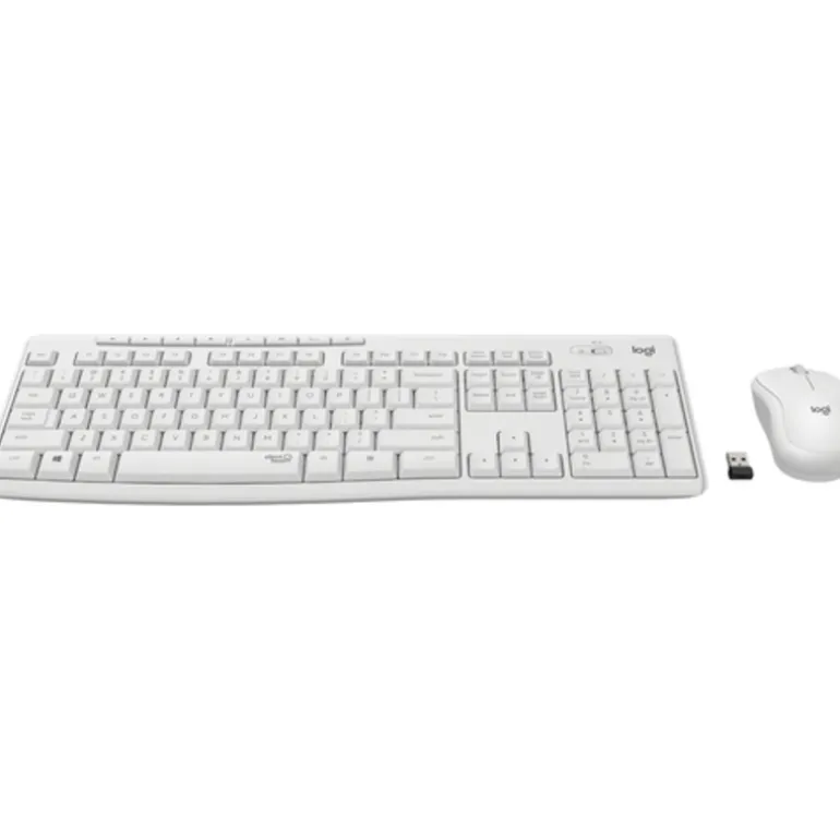Combo Teclado/Ratón Logitech MK295 Silent Wireless Inalámbricos Blanco