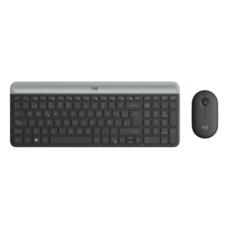 Combo Teclado/Ratón Logitech MK470 Wireless Negro