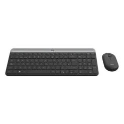 Combo Teclado/Ratón Logitech MK470 Wireless Negro