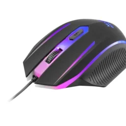 Combo Teclado/Ratón Mars Gaming MCP124 RGB Con Alfombrilla USB Negro