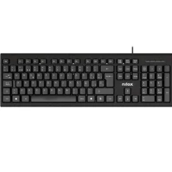 Combo Teclado/Ratón Nilox NXKME0011 USB 1200 Dpi