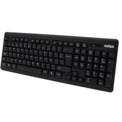 Combo Teclado/Ratón Nilox NXKMWE0001 Wireless 1000 Dpi Negro