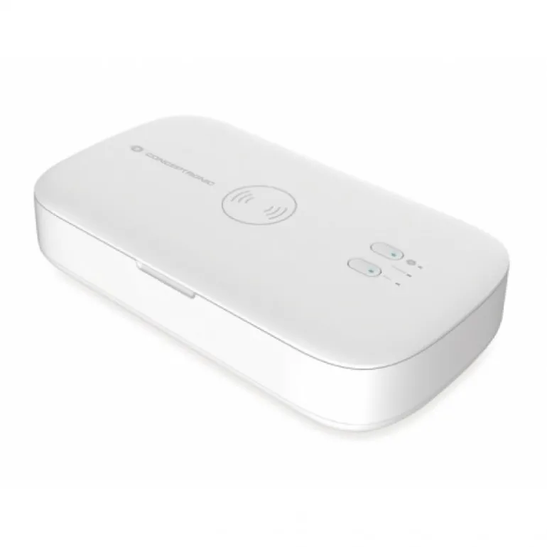 Conceptronic CIRO01WC Ultravioleta Blanco 275 nm UV-C CC Carga Inalámbrica Qi - Esterilizador