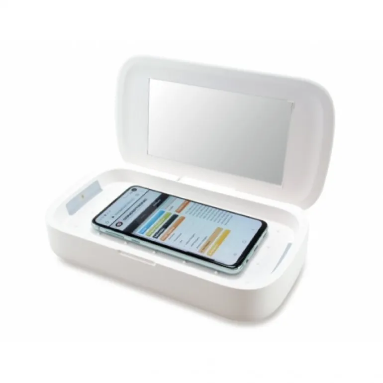 Conceptronic CIRO01WC Ultravioleta Blanco 275 nm UV-C CC Carga Inalámbrica Qi - Esterilizador