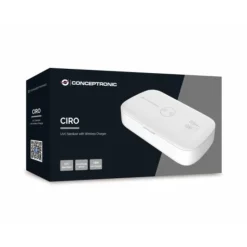 Conceptronic CIRO01WC Ultravioleta Blanco 275 nm UV-C CC Carga Inalámbrica Qi - Esterilizador