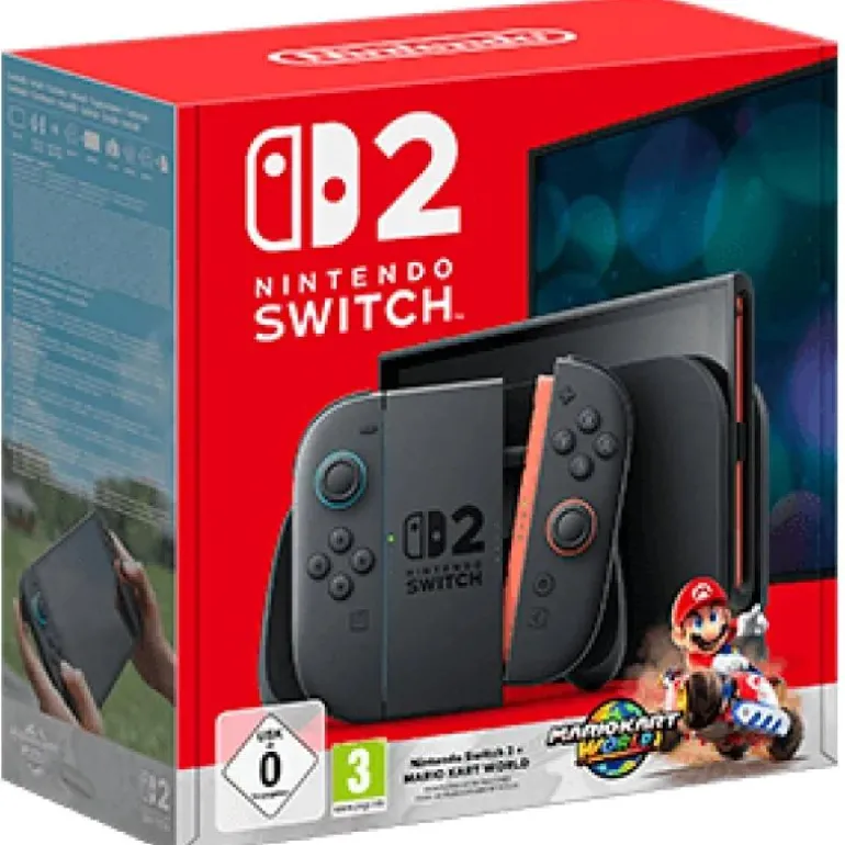 Consola Nintendo Switch 2 7.9" FHD HDR 120Hz 256GB + Mario Kart World