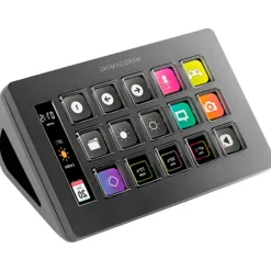 Controlador Mars Gaming MSD-ONE Stream Deck 15 Teclas LCD Negro
