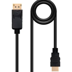 Conversor  Nanocable 10.15.4310 DP A HDMI 10m Negro