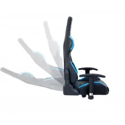 CoolBox Deep Command e-Sports Negro/Azul - Silla Gaming