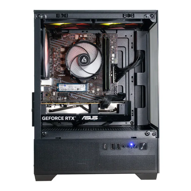 COOLPC Gamer III - Ryzen 5 5500 / GeForce RTX 5060 8Gb / 16GB DDR4 / NVMe 1Tb / W11