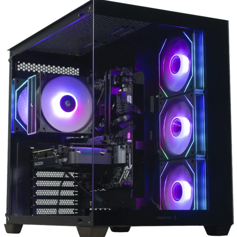COOLPC Gamer VII - Ryzen 5 7600X / Radeon RX 9060 XT 16Gb / 32GB DDR5 / NVMe 1Tb / W11