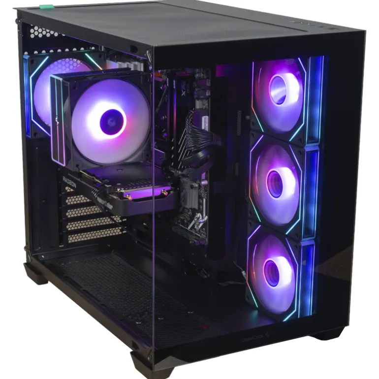 COOLPC Gamer VII - Ryzen 5 7600X / Radeon RX 9060 XT 16Gb / 32GB DDR5 / NVMe 1Tb / W11