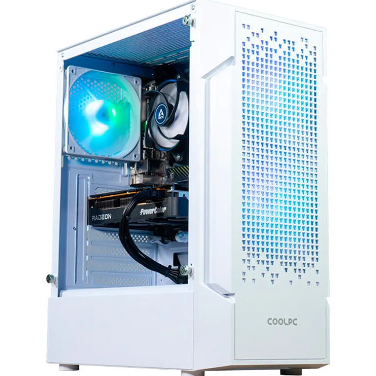 COOLPC RED XV - Ryzen 5 5500 / Radeon RX 9060 XT 16GB / 32GB DDR4 3200Mhz / MVMe 1TB / W11P