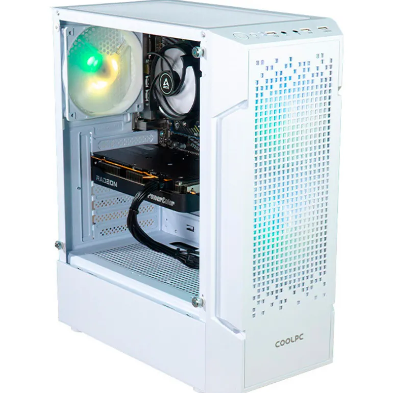 COOLPC RED XV - Ryzen 5 5500 / Radeon RX 9060 XT 16GB / 32GB DDR4 3200Mhz / MVMe 1TB / W11P