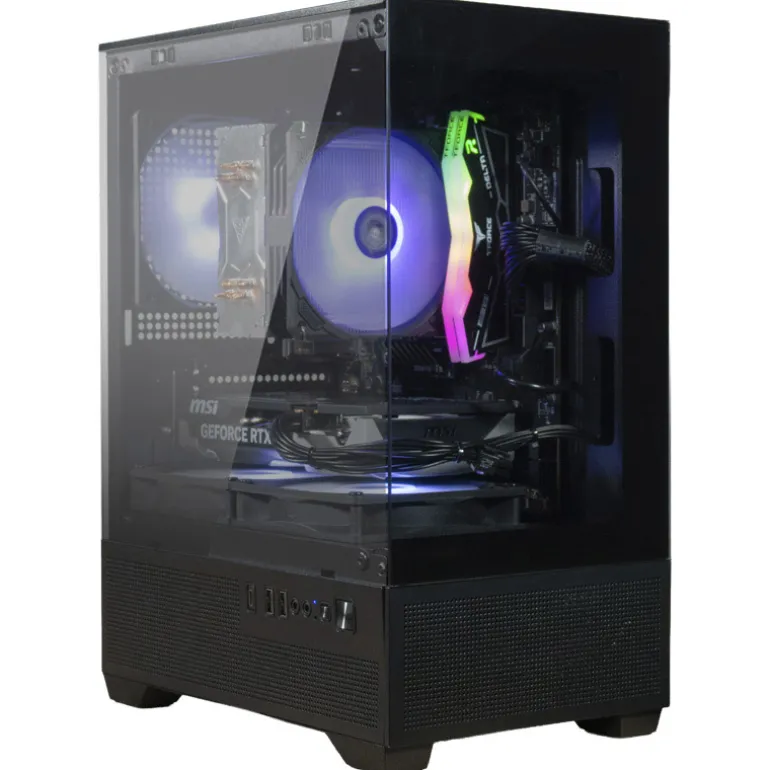 COOLPC RED XVII - Ryzen 5 7500F / GeForce RTX 5060 8GB / 16GB DDR5 6000Mhz / NVMe 1TB