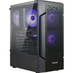 COOLPC RED XX - Ryzen 7 7600X / Radeon 9060 XT 16GB / 32GB DDR5 6000Mhz / NVMe 1TB / W11P