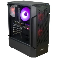 COOLPC RED XX - Ryzen 7 7600X / Radeon 9060 XT 16GB / 32GB DDR5 6000Mhz / NVMe 1TB / W11P