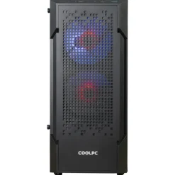 COOLPC RED XX - Ryzen 7 7600X / Radeon 9060 XT 16GB / 32GB DDR5 6000Mhz / NVMe 1TB / W11P