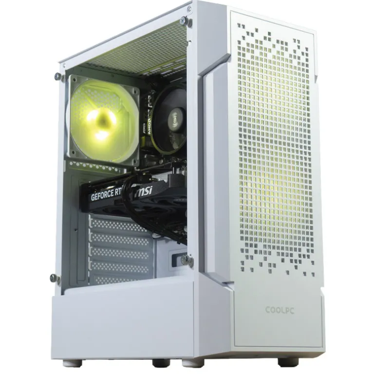 COOLPC RED XXII - Ryzen 8400F / GeForce RTX 5060 Ti 16GB / 32GB DDR5 6000Mhz / NVMe 1TB/ W11H