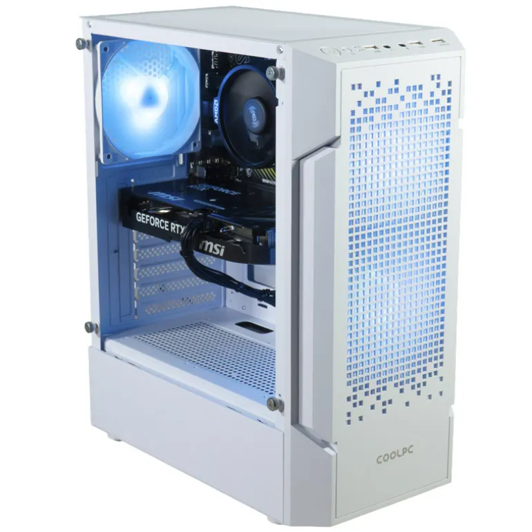 COOLPC RED XXII - Ryzen 8400F / GeForce RTX 5060 Ti 16GB / 32GB DDR5 6000Mhz / NVMe 1TB/ W11H