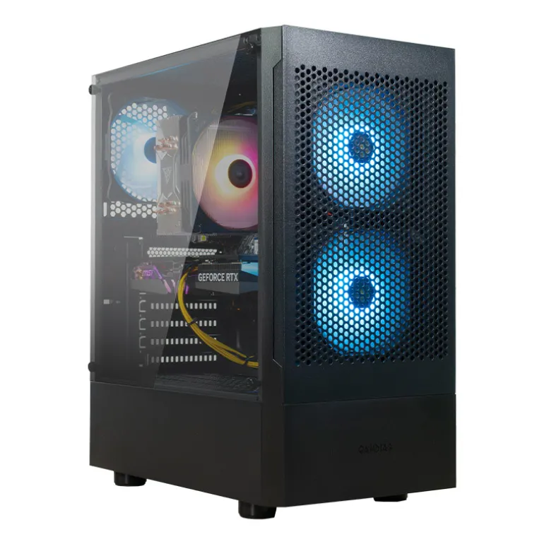 COOLPC RED XXV - Ryzen 7 5700X / GeForce RTX 4060 Ti 8GB / 32GB DDR4 3200MHz / NVMe 1TB