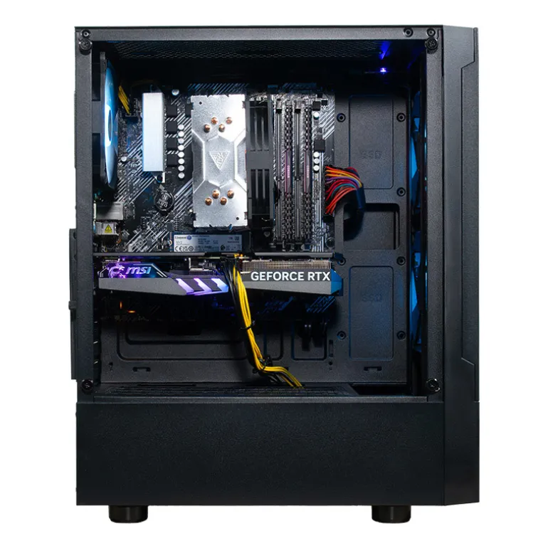 COOLPC RED XXV - Ryzen 7 5700X / GeForce RTX 4060 Ti 8GB / 32GB DDR4 3200MHz / NVMe 1TB