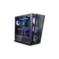 DeepCool Matrexx 70 ADD-RGB 3F Cristal Templado / Negro - Caja/Torre
