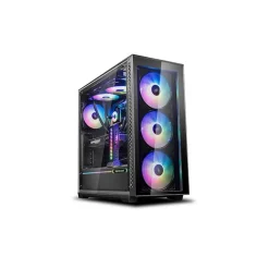 DeepCool Matrexx 70 ADD-RGB 3F Cristal Templado / Negro - Caja/Torre